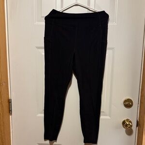 Black high rise Leggings